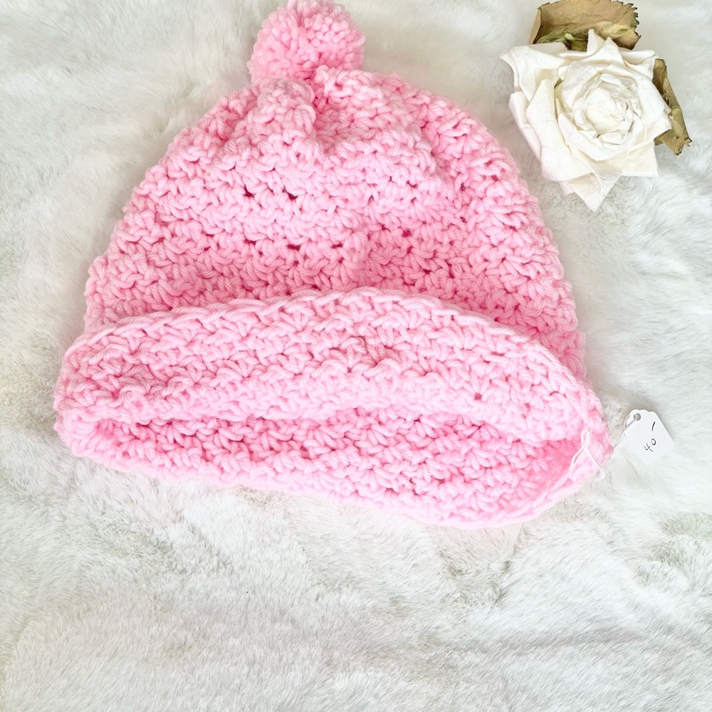 New with tags lightweight Cozy Pink Knit hat. Great for chemo treatment